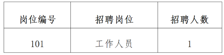 招聘崗位及要求